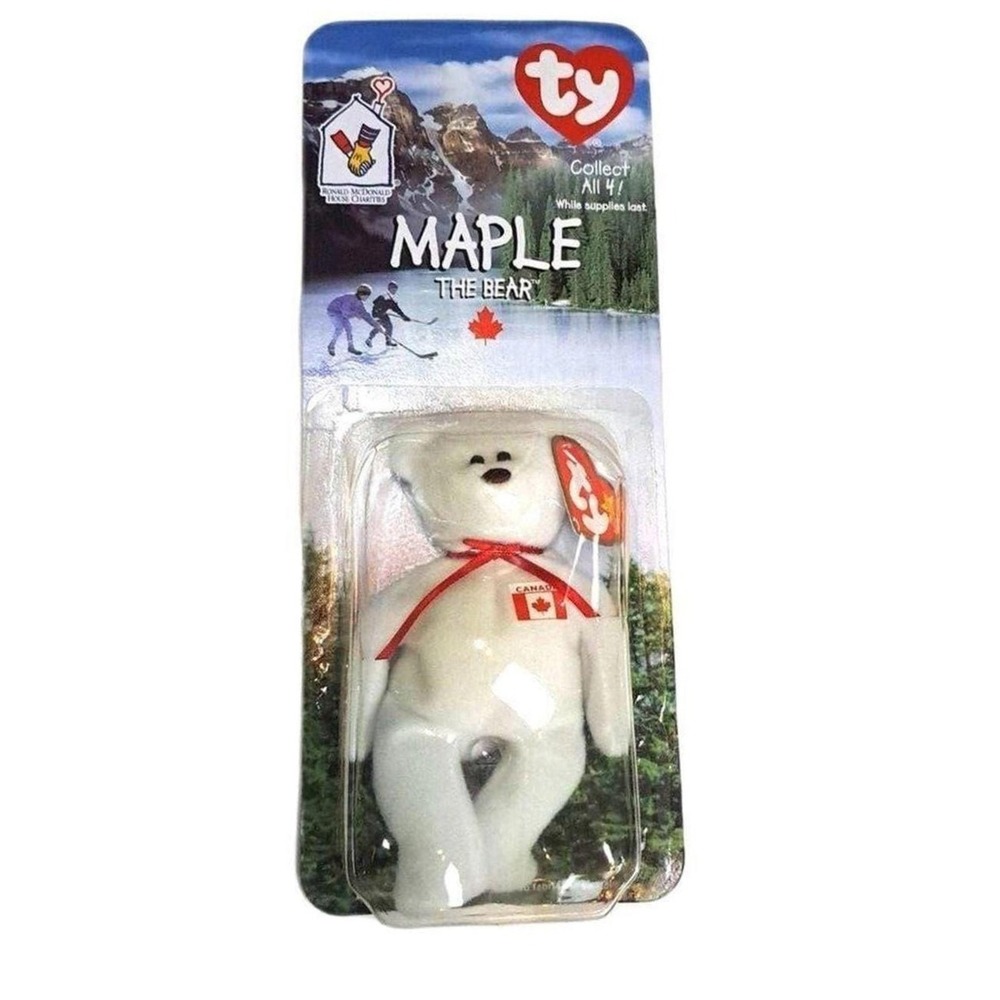 Ty Beanie Baby Maple The Bear 1997 Ronald McDonald House Charities New Sealed